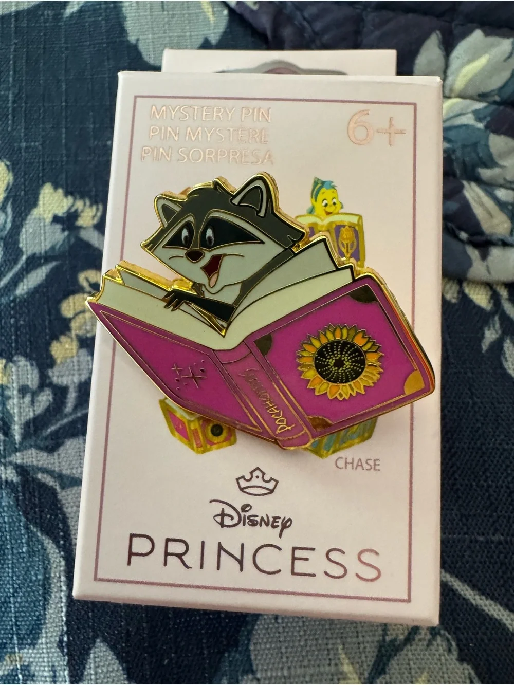 Loungefly Disney Princess Sidekicks Books Box Enamel Pin Meeko
